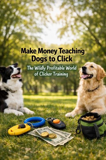 Make Money Teaching “Dog Clicker Training!”