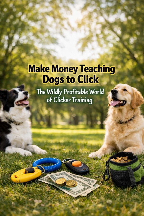 Make Money Teaching “Dog Clicker Training!”