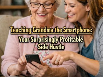 Teaching Grandma the Smartphone: Your Surprisingly Profitable Side Hustle