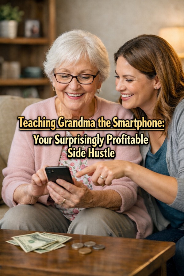 Teaching Grandma the Smartphone: Your Surprisingly Profitable Side Hustle