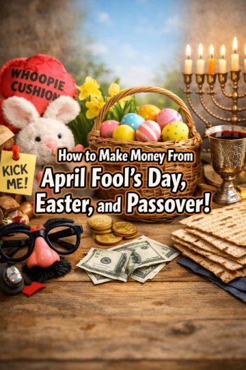How to Make Money From April Fool’s Day, Easter, and Passover