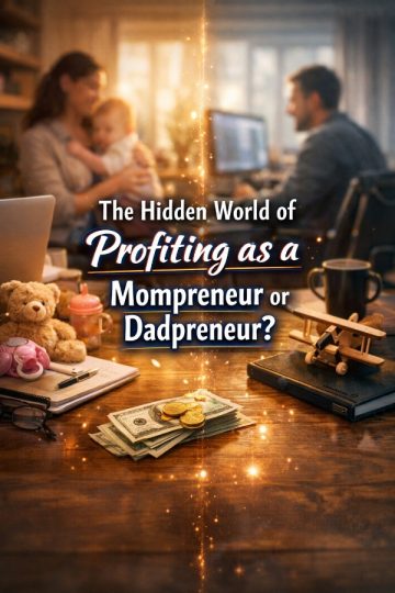 The Hidden World of Profiting as a Mompreneur or Dadpreneur!
