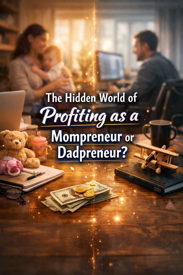 The Hidden World of Profiting as a Mompreneur or Dadpreneur!