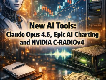 New AI Tools: Claude Opus 4.6, Epic AI Charting and NVIDIA C-RADIOv4
