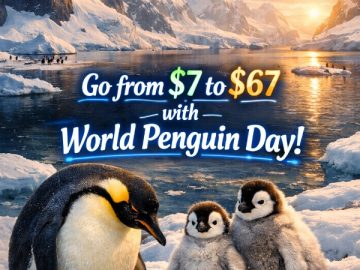 Go from  to  with World Penguin Day Audio Goodness!