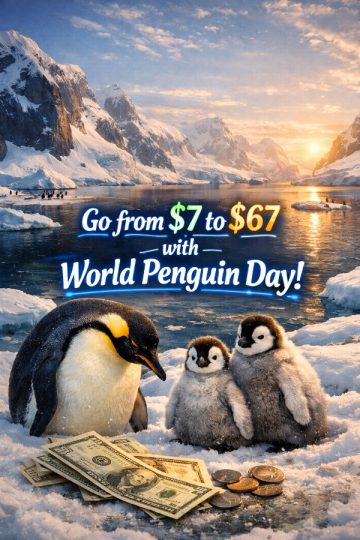 Go from  to  with World Penguin Day Audio Goodness!