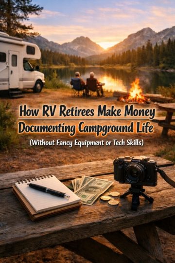 How RV Retirees Make Money Documenting Campground Life (Without Fancy Equipment or Tech Skills)