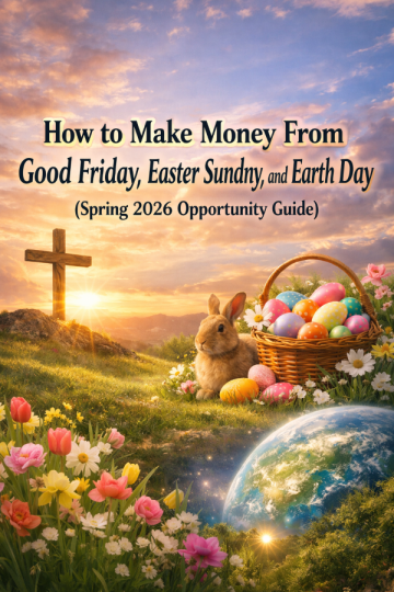 How to Make Money From Good Friday, Easter Sunday, and Earth Day (Spring 2026 Opportunity Guide)