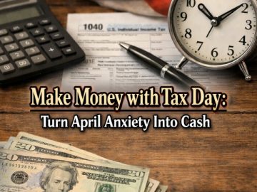 Make Money with Tax Day: Turn April Anxiety Into Cash