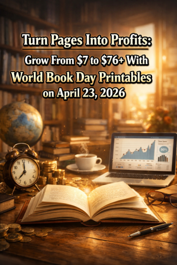 Turn Pages Into Profits: Grow From  to + With World Book Day Printables on April 23, 2026