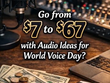 Go from  to  with Audio Ideas for World Voice Day?