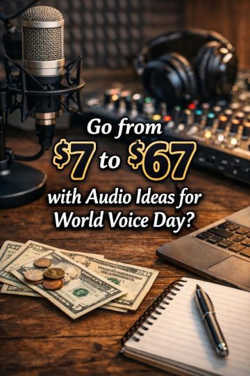Go from  to  with Audio Ideas for World Voice Day?