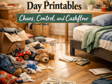 Clean Up Your Room Day Printables – Chaos, Control, and Cashflow