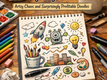 Drawing Day Printables – Artsy Chaos and Surprisingly Profitable Doodles