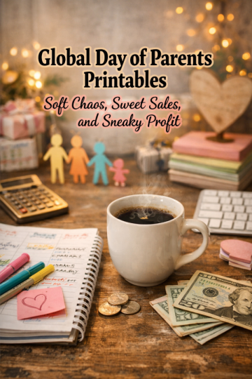 Global Day of Parents Printables – Soft Chaos, Sweet Sales, and Sneaky Profit