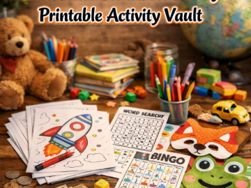 Go from  to : National Children’s Day Printable Activity Vault