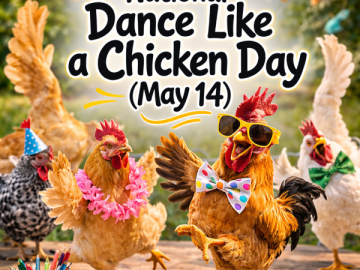 Printable Party Pack for National Dance Like a Chicken Day (May 14)
