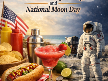 How to Make Money From National Hot Dog Day, National Daiquiri Day, and National Moon Day