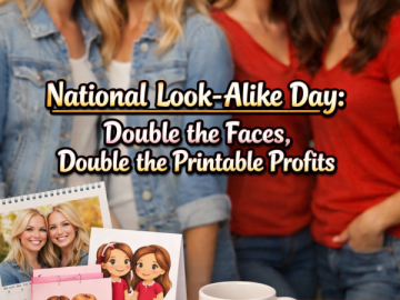 👯 National Look‑Alike Day: Double the Faces, Double the Printable Profits