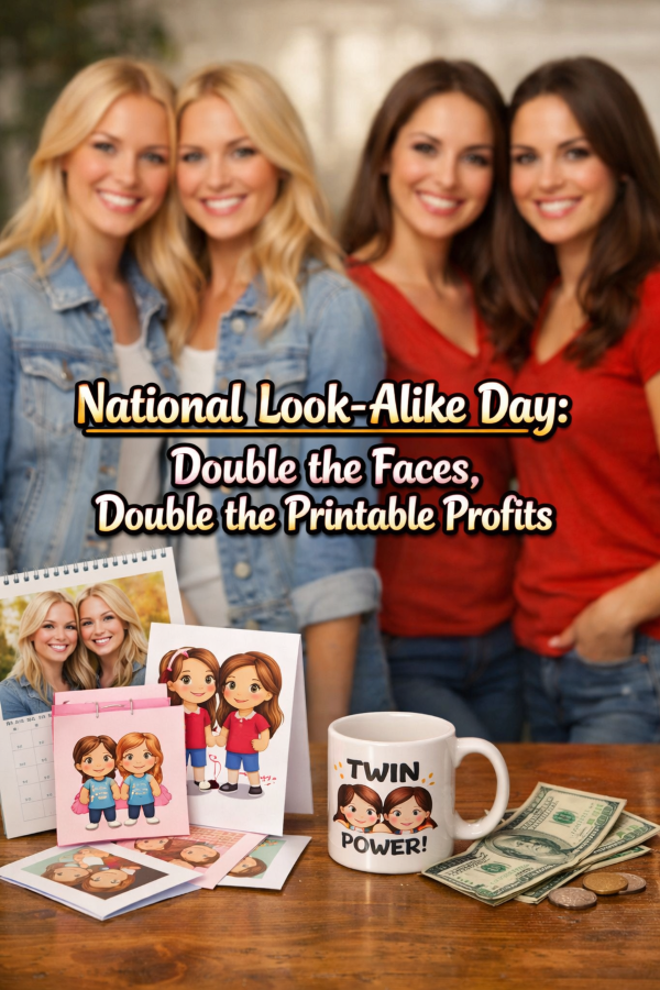 👯 National Look‑Alike Day: Double the Faces, Double the Printable Profits