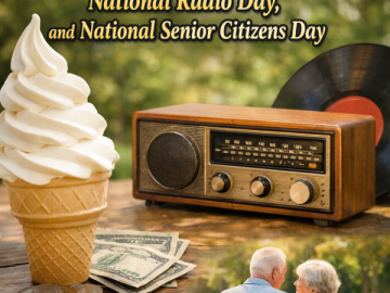 How to Make Money From National Soft Ice Cream Day, National Radio Day, and National Senior Citizens Day