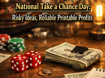 🎲 National Take a Chance Day: Risky Ideas, Reliable Printable Profits