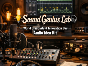 💡🎧 “Sound Genius Lab” — World Creativity & Innovation Day Audio Idea Kit