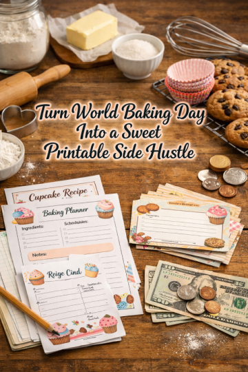 Turn World Baking Day Into a Sweet Printable Side Hustle