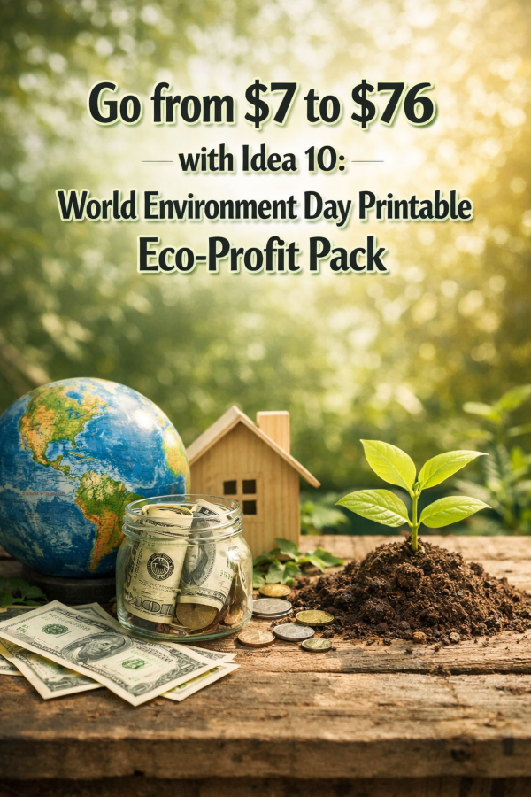 Go from  to  with Idea 10: World Environment Day Printable Eco-Profit Pack