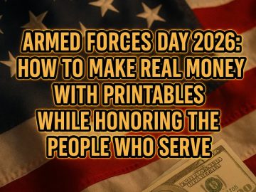 Armed Forces Day 2026: How to Make Real Money With Printables While Honoring the People Who Serve