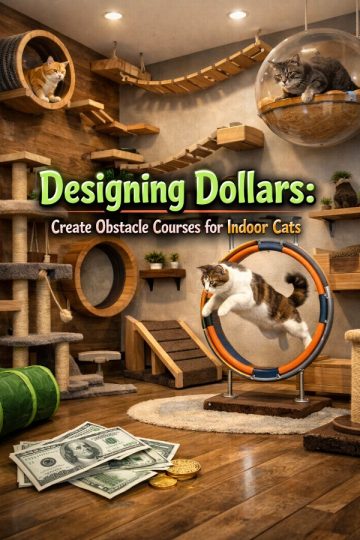 Designing Dollars: Create Obstacle Courses for Indoor Cats