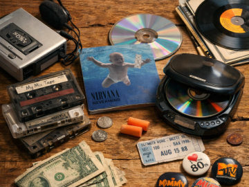 🎶 “No Shame, Just Volume” — Relive Your First Music Purchase Day Printable Throwback Kit