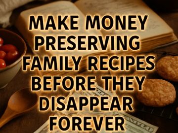 Make Money Preserving Family Recipes Before They Disappear Forever (Grandma’s Secret Ingredients Are Worth More Than You Think)