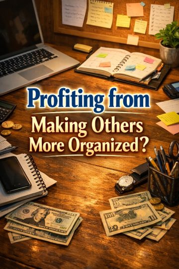 Profiting from Making Others More Organized?