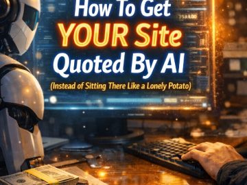 How To Get YOUR Site Quoted By AI (Instead of Sitting There Like a Lonely Potato)
