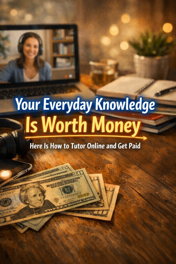 Your Everyday Knowledge Is Worth Money: Here’s How to Tutor Online and Get Paid