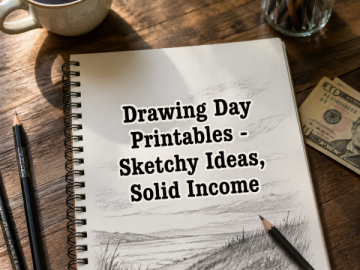 Drawing Day Printables – Sketchy Ideas, Solid Income