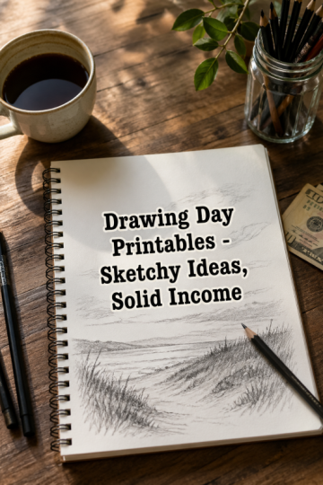 Drawing Day Printables – Sketchy Ideas, Solid Income