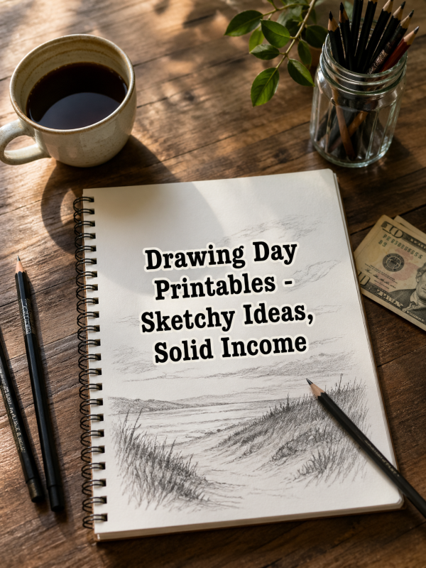 Drawing Day Printables – Sketchy Ideas, Solid Income