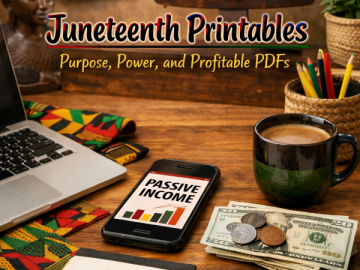 Juneteenth Printables – Purpose, Power, and Profitable PDFs