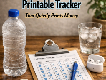 Go from  to : National Hydration Day Printable Tracker That Quietly Prints Money