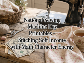National Sewing Machine Day Printables – Stitching Soft Income with Main Character Energy