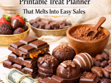 Go from  to : World Chocolate Day Printable Treat Planner That Melts Into Easy Sales