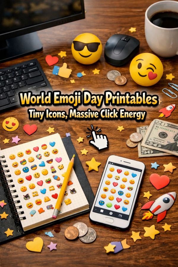 World Emoji Day Printables – Tiny Icons, Massive Click Energy