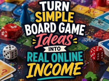 Turn Simple Board Game Ideas Into Real Online Income