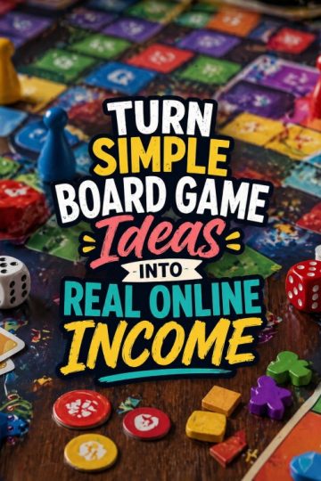 Turn Simple Board Game Ideas Into Real Online Income