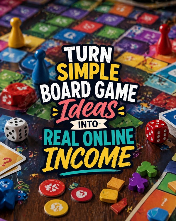 Turn Simple Board Game Ideas Into Real Online Income