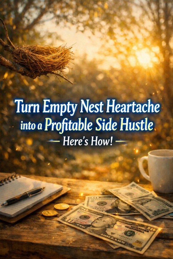 Turn Empty Nest Heartache into a Profitable Side Hustle – Here’s How!
