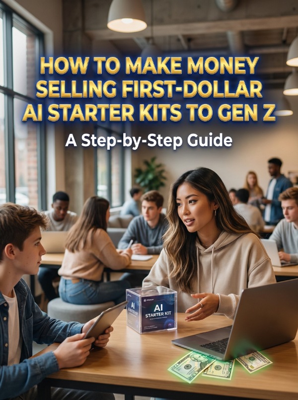 How To Make Money Selling First-Dollar AI Starter Kits To Young Beginners