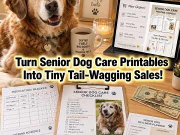 Turn Senior Dog Care Printables Into Tiny Tail-Wagging Sales